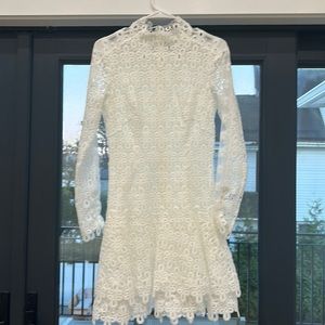 Jonathan Simkhai white lace dress gown size 6 worn ONCE